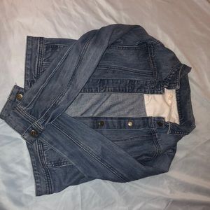 Crew cuts (J Crew kids ) Jean jacket